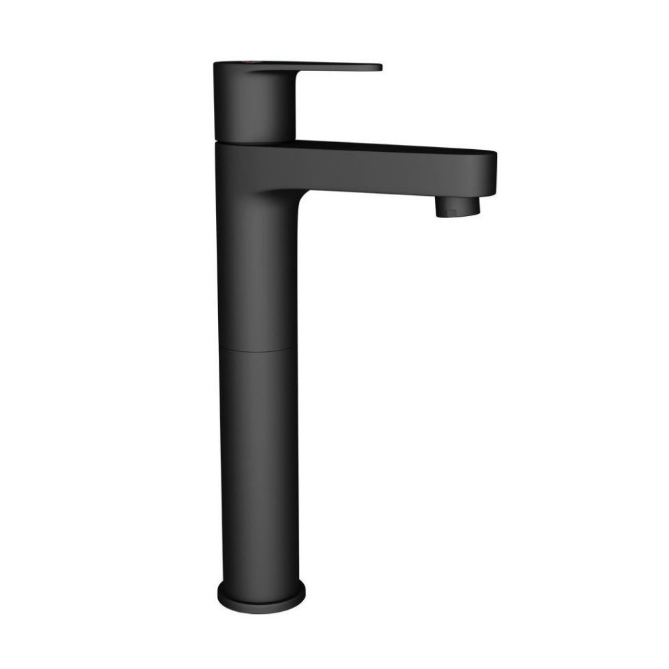 Picture of High Neck Basin Tap - Black Matt