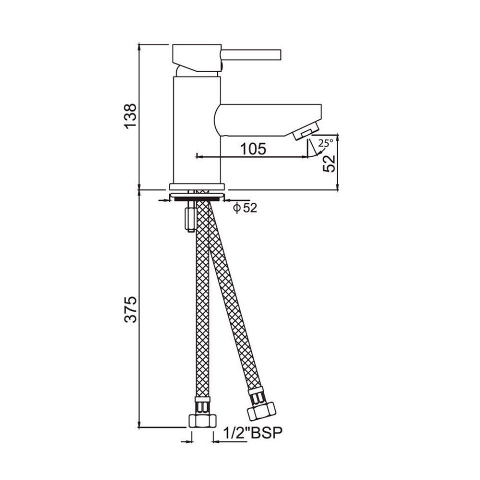 Florentine Single Lever Basin Mixer Faucet Jaquar Uae