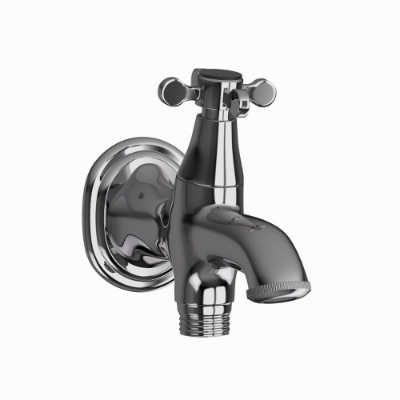 Picture of 2-Way Bib Tap - Black Chrome