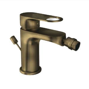 Picture of Single Lever Bidet Mixer with Popup Waste - Antique Bronze
