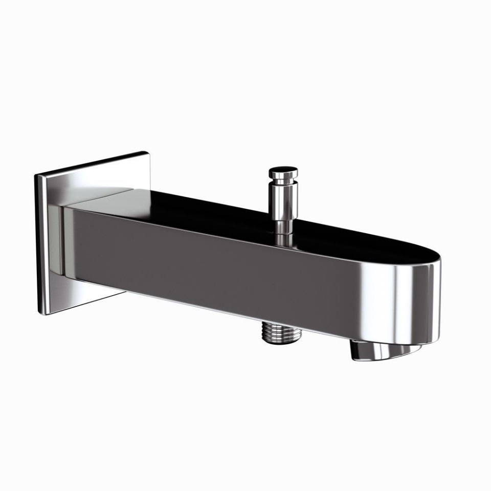 Picture of Vignette Prime Bath Spout - Black Chrome