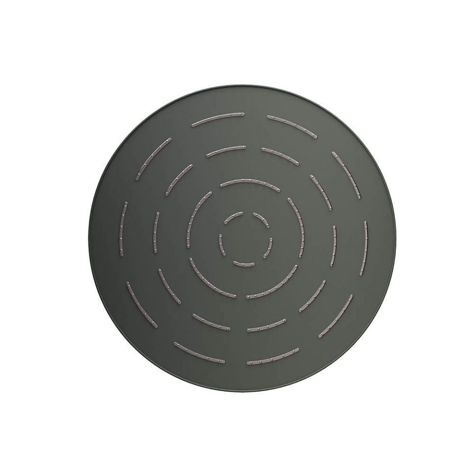 Picture of Round Shape Maze Overhead Shower - Graphite