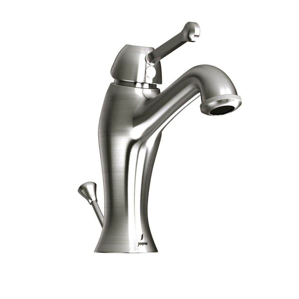 Picture of Single Lever Basin Mixer with Popup Waste - Stainless Steel