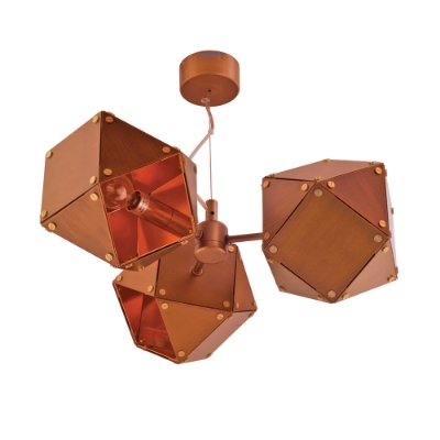 Picture of 5 LT Aluminium Hexagon style Pendant