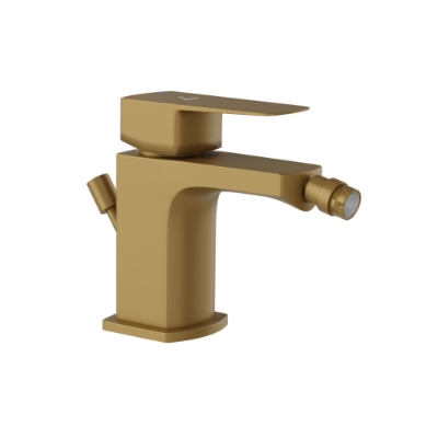 Picture of Single Lever Bidet Mixer with Popup Waste - Gold Matt PVD