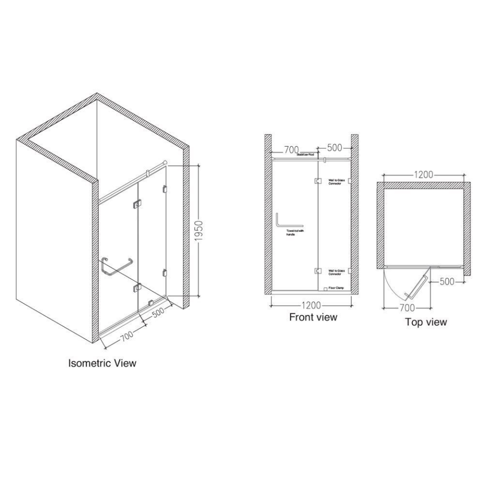 Jaquar Shower Enclosure Frameless Iara 1820 G Price Jaquar Uae