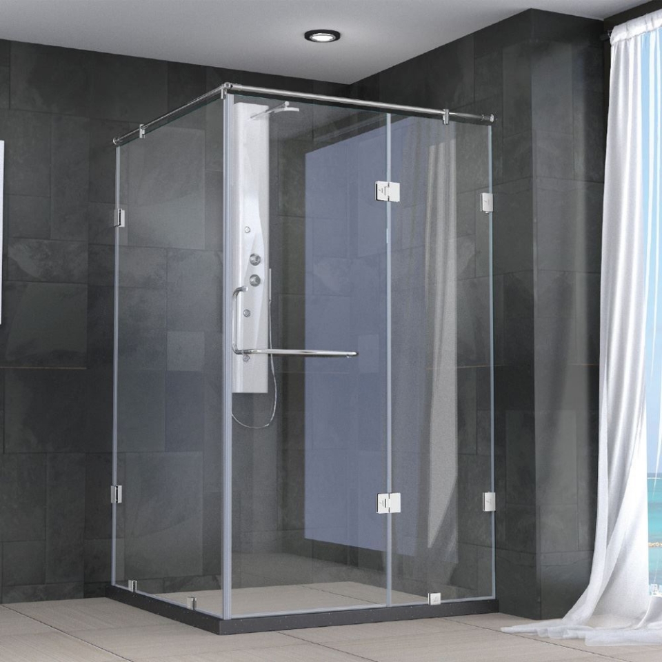 Picture of Frameless Corner enclosure - (Size : 2800-3200)