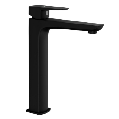 Picture of Single Lever High Neck Basin Mixer -Black Matt