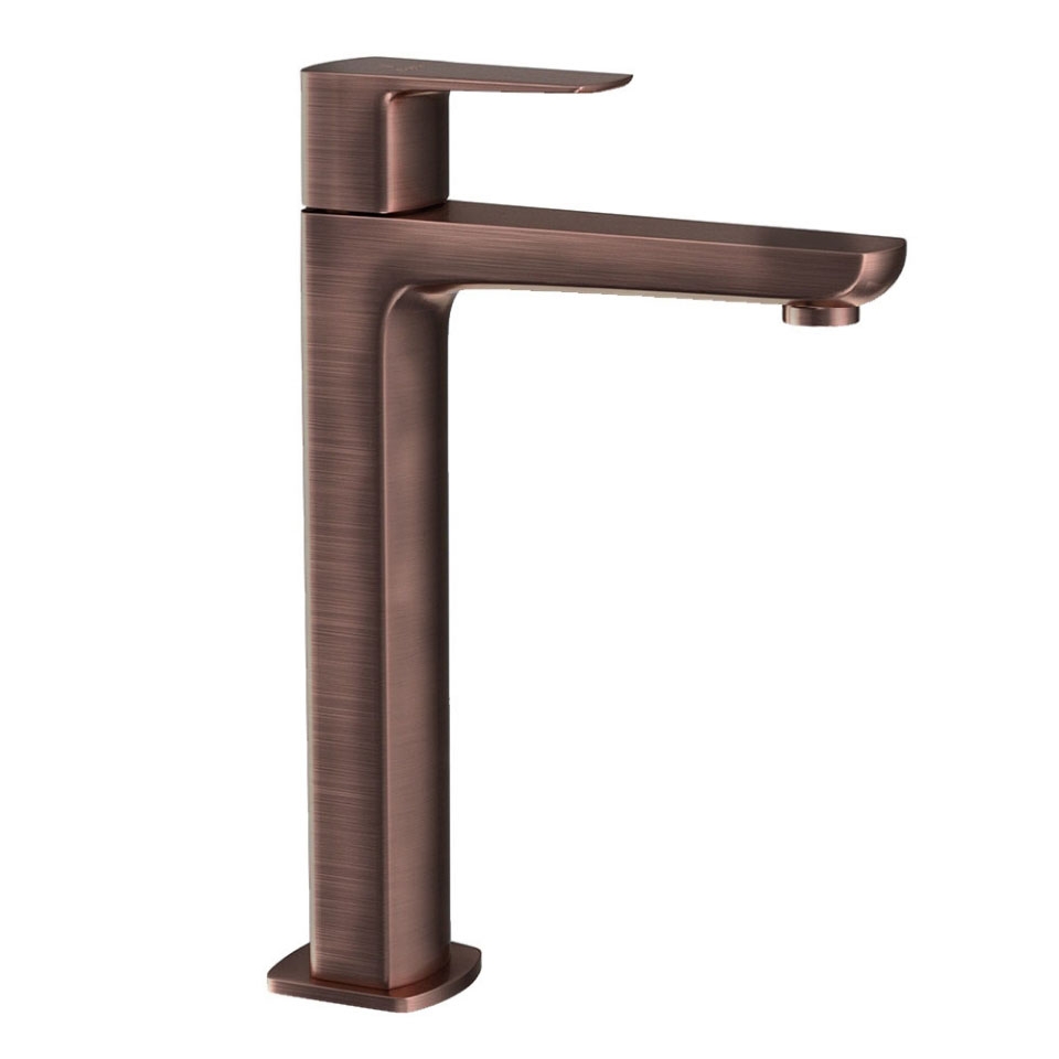 Picture of High Neck Basin Tap - Antique Copper