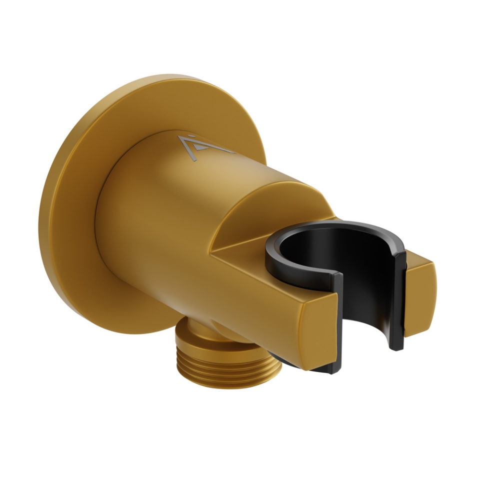 Round Wall Outlet - Gold Matt PVD | Jaquar UAE