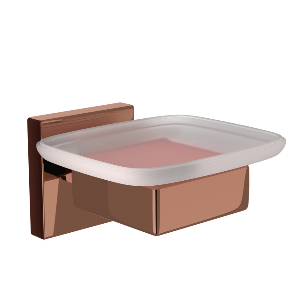 Picture of Soap Dish Holder - Blush Gold PVD