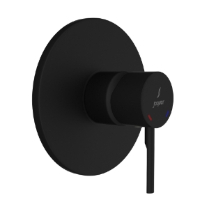 Picture of Exposed Part Kit of Single Lever In-wall Manual Shower Valve - Black Matt