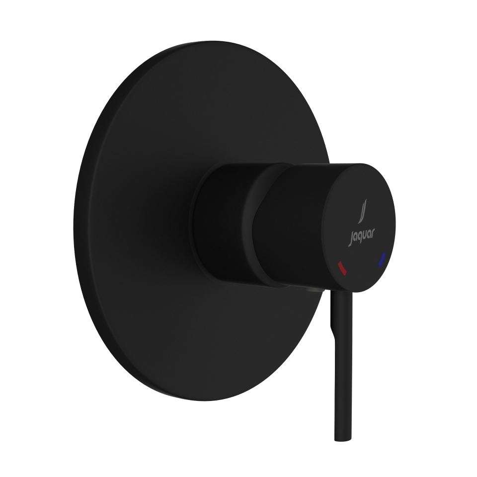 Picture of Exposed Part Kit of Single Lever In-wall Manual Shower Valve - Black Matt