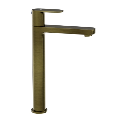 Picture of High Neck Basin Tap - Antique Bronze