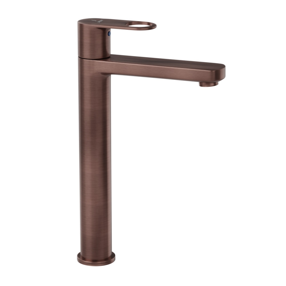 Picture of High Neck Basin Tap - Antique Copper