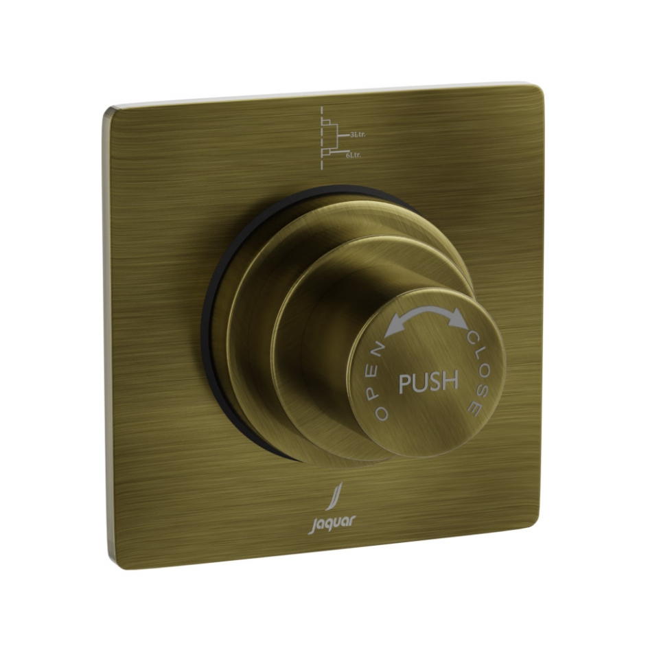 Picture of Metropole Dual Flow In-wall Flush Valve - Antique Bronze