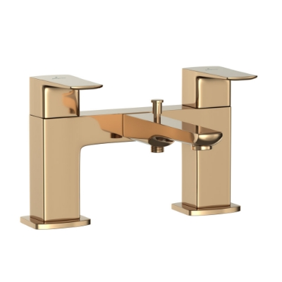 Picture of H Type Bath and Shower Mixer - Auric Gold