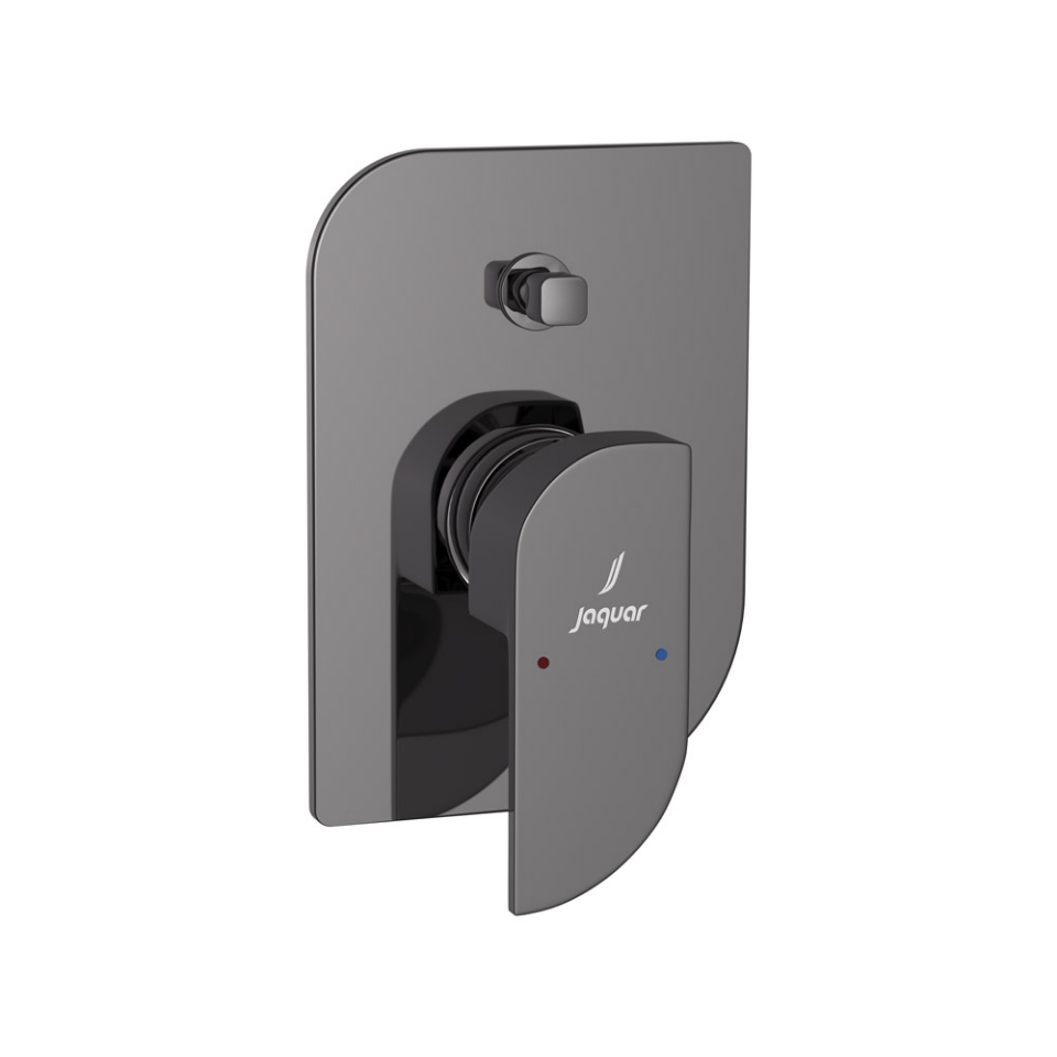 Picture of Single Lever In-wall Diverter - Black Chrome