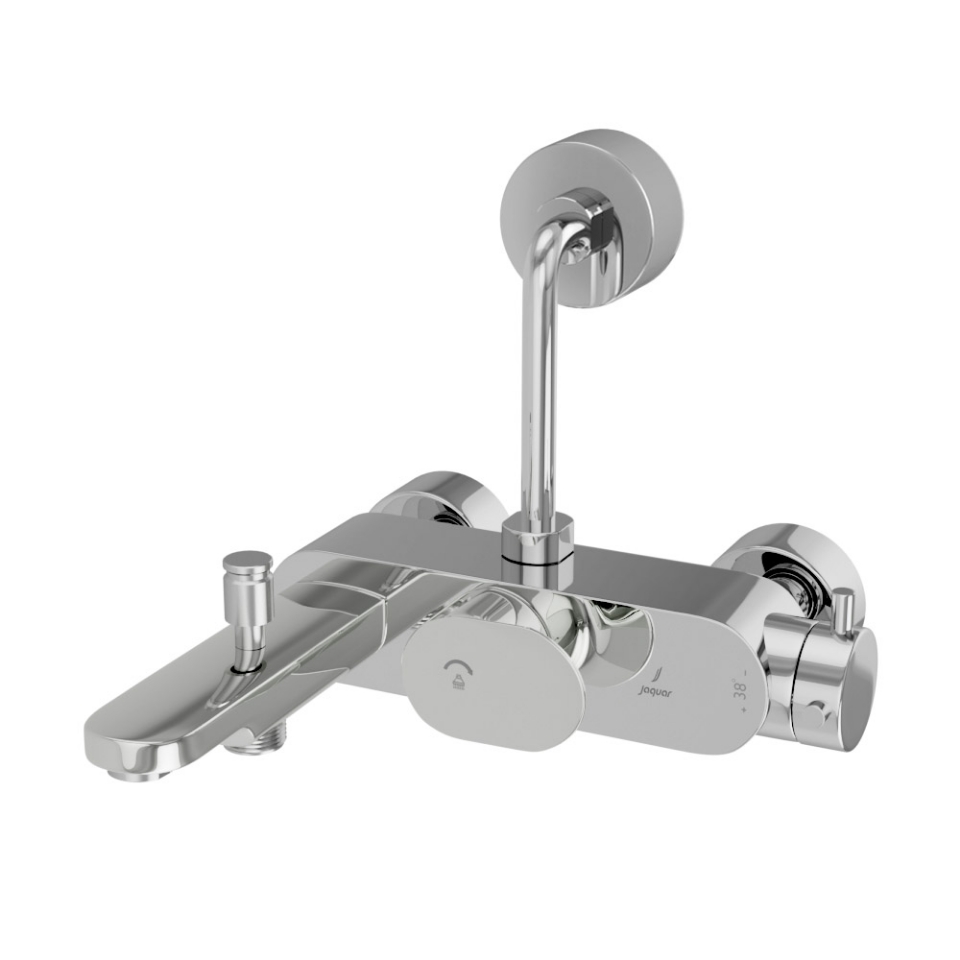 Picture of Exposed Thermostatic Bath & Shower Mixer 3-in-1 System