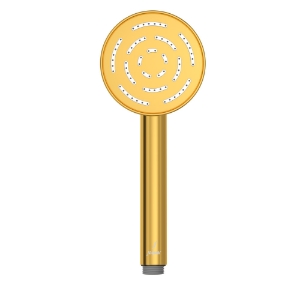 Picture of Single Function Round Shape Maze Hand Shower - Gold Bright PVD