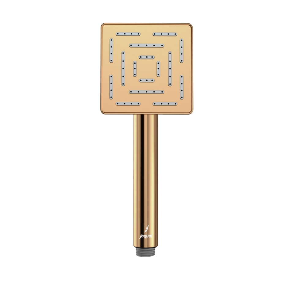 Picture of Single Function Square Shape Maze Hand Shower - Auric Gold