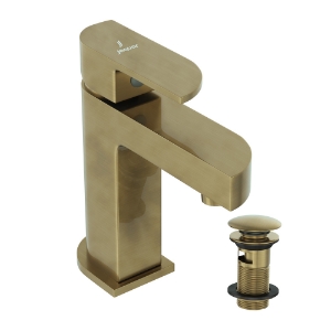 Picture of Single Lever Basin Mixer with click clack waste - Antique Bronze