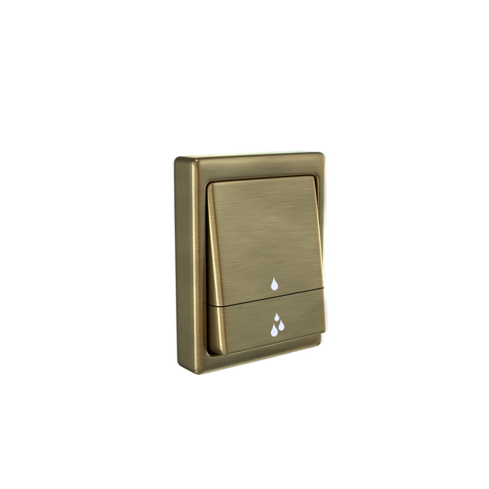 Picture of Metropole Dual Flow In-wall Flush Valve - Antique Bronze