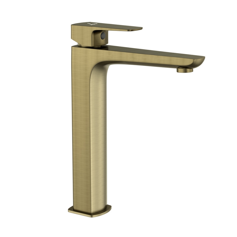 Picture of Single Lever High Neck Basin Mixer - Antique Bronze