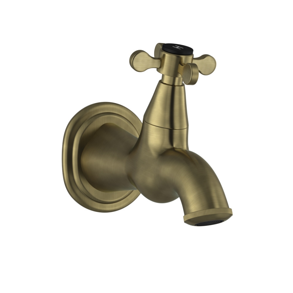 Picture of Bib Tap with Wall Flange - Antique Bronze