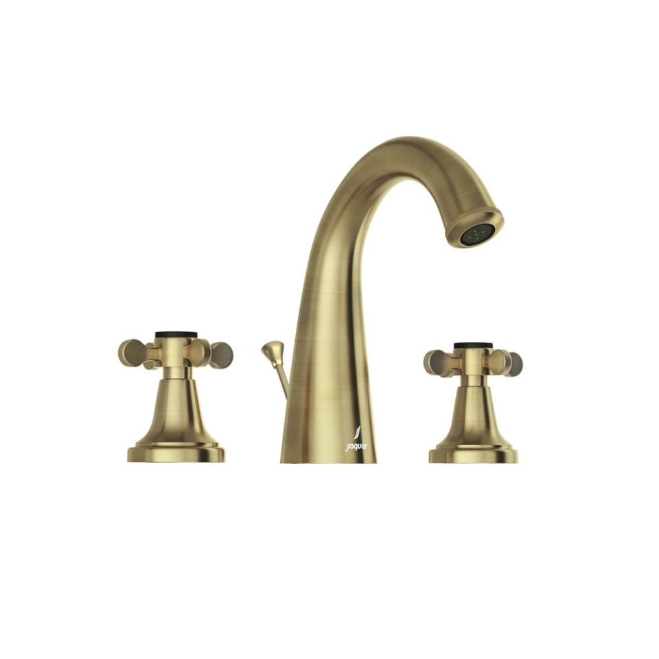 Picture of 3 hole Basin Mixer with Popup waste - Antique Bronze