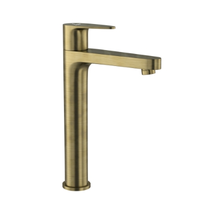 Picture of High Neck Basin Tap - Antique Bronze