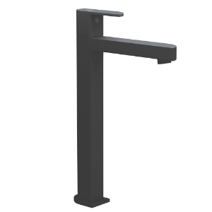 Picture of High Neck Basin Tap - Black Matt