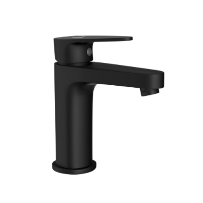 Picture of Single Lever Basin Mixer with Popup Waste - Black Matt