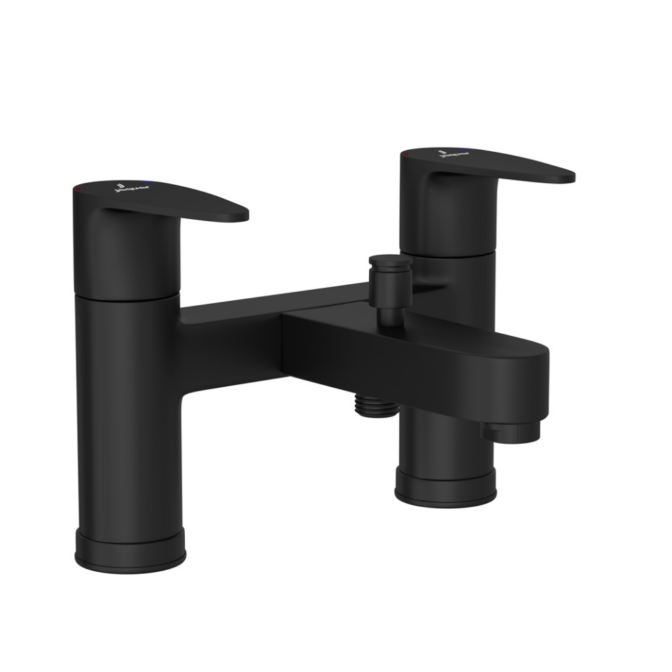 Picture of H Type Bath and Shower Mixer - Black Matt