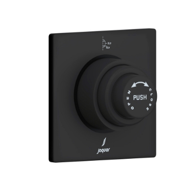 Picture of Metropole Regular In-wall Flush Valve - Black Matt