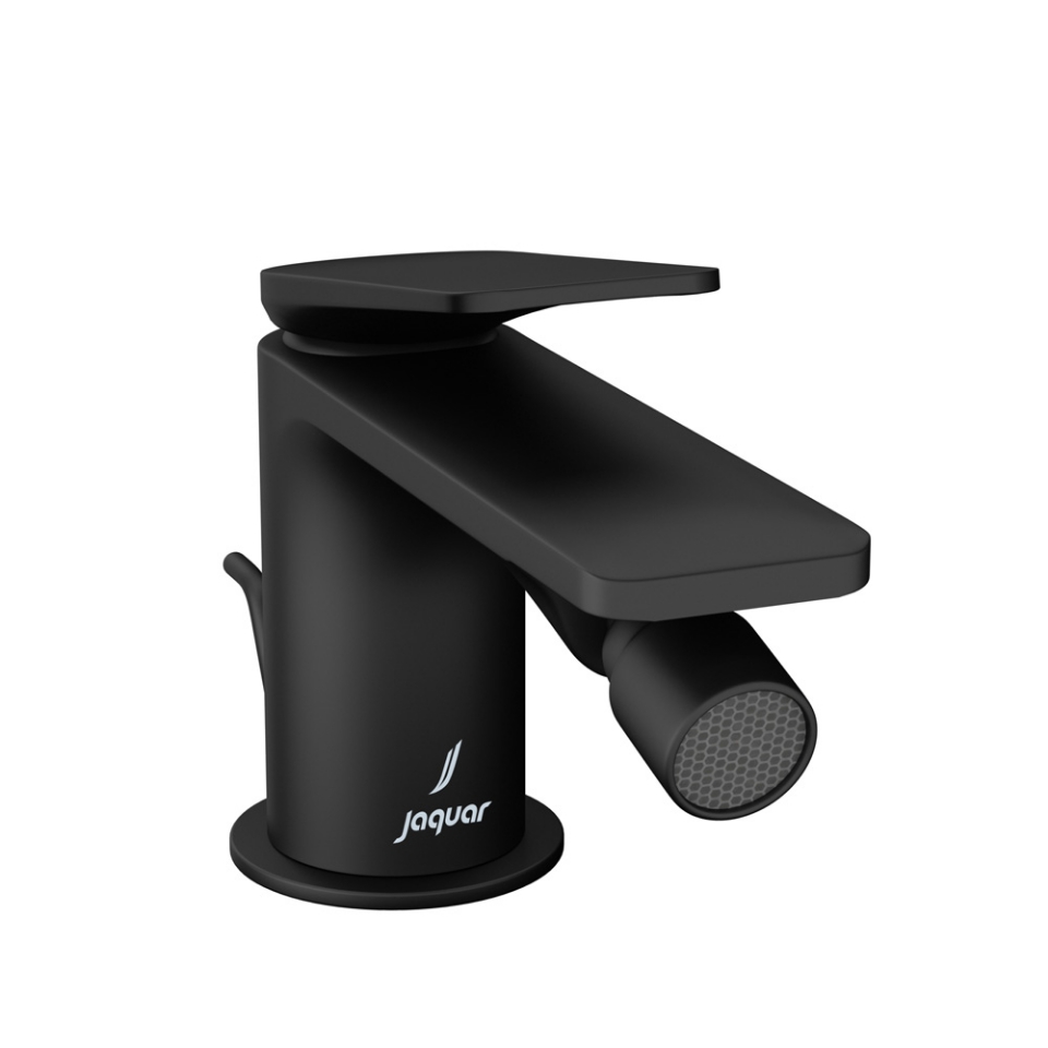 Picture of Single Lever Bidet Mixer with Popup Waste - Black Matt