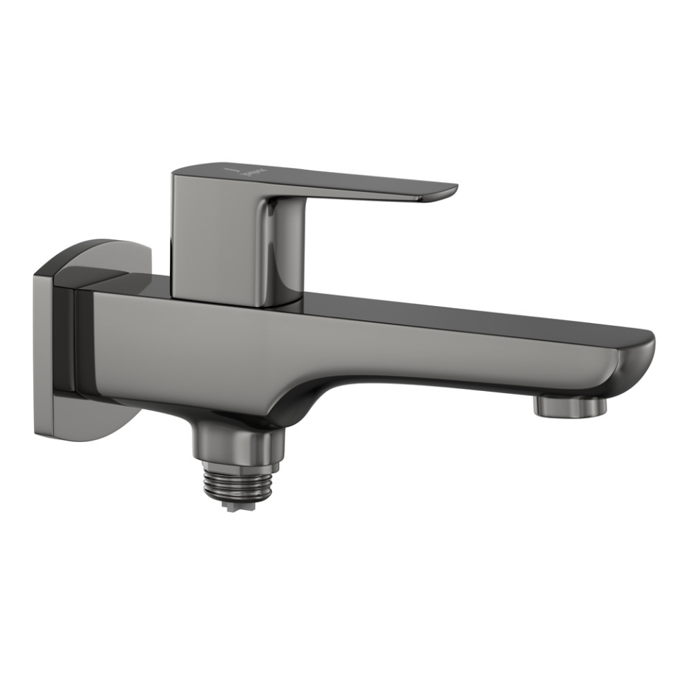 Picture of 2-Way Bib Tap - Black Chrome