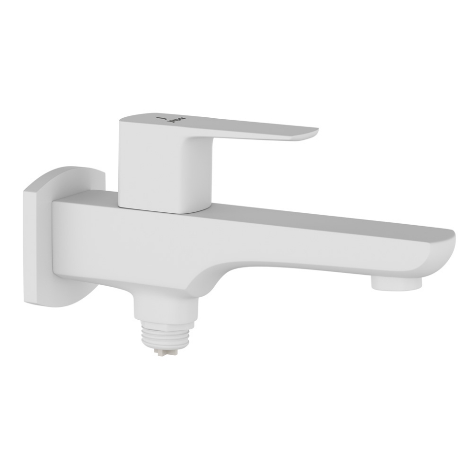 Picture of 2-Way Bib Tap - White matt