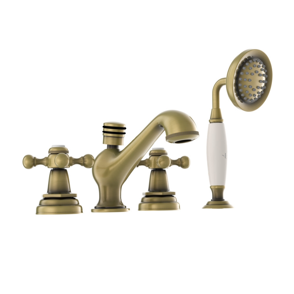 Picture of 4-hole Bath & Shower Mixer - Antique Bronze