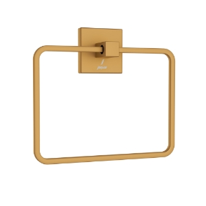 Picture of Towel Ring Square - Gold Matt PVD