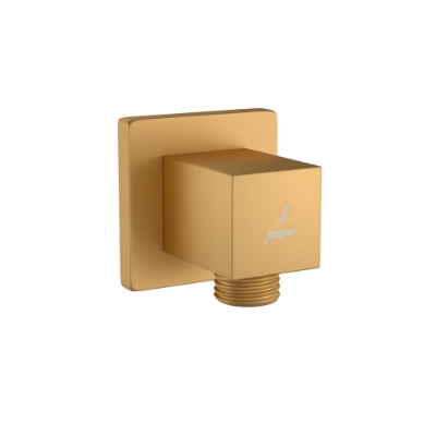 Picture of Square Wall Outlet - Gold Matt PVD