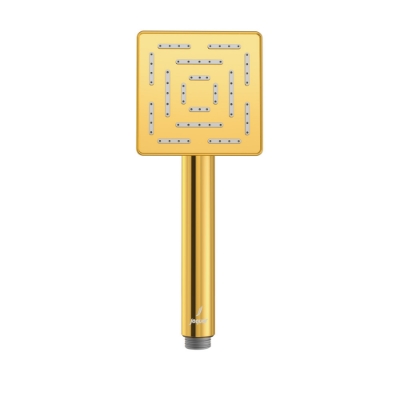 Picture of Single Function Square Shape Maze Hand Shower - Gold Bright PVD