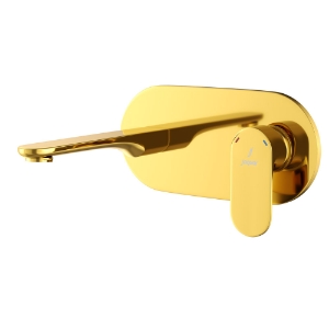 Picture of Exposed Parts of Single Lever Built-in In-wall Manual Valve - Gold Bright PVD