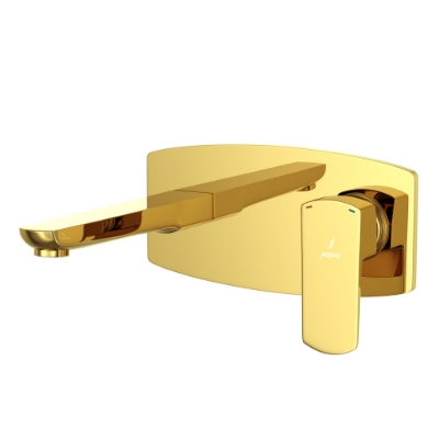 Picture of Exposed Parts of Single Lever Built-in In-wall Manual Valve - Gold Bright PVD