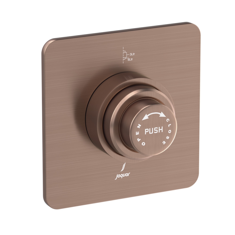 Picture of Metropole Dual Flow In-wall Flush Valve - Antique Copper