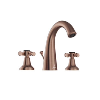 Picture of 3 hole Basin Mixer with Popup waste - Antique Copper