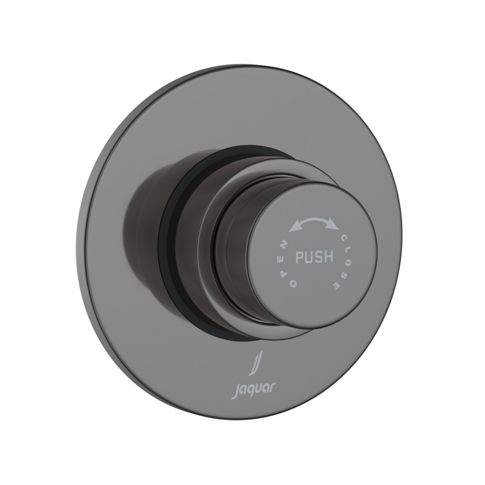 Picture of Metropole Regular In-wall Flush Valve - Black Chrome