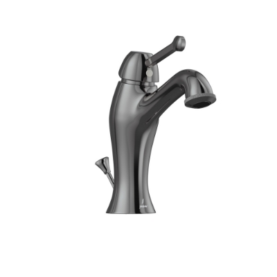 Picture of Single Lever Basin Mixer with Popup Waste - Black Chrome