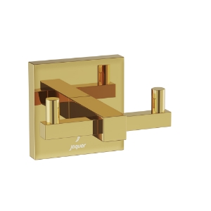 Picture of Double Coat Hook - Gold Bright PVD