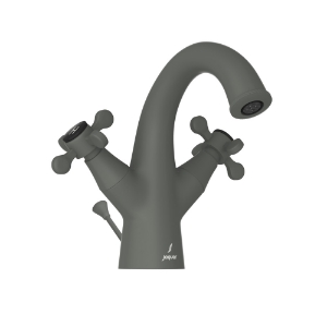 Picture of Monoblock Basin Mixer with popup waste - Graphite